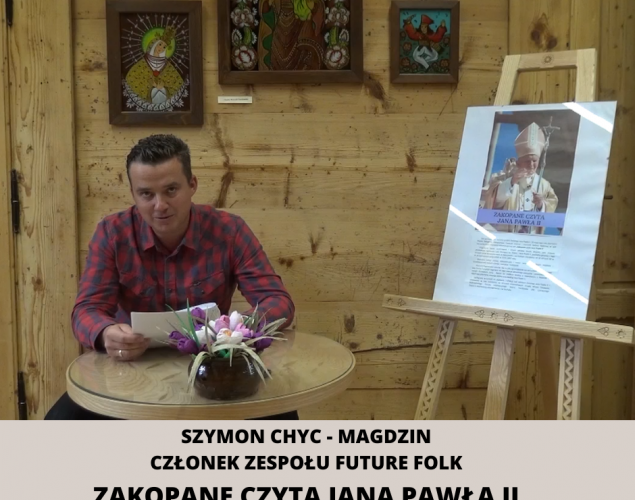 Członek zespołu Future Folk Szymon Chyc - Magdzin