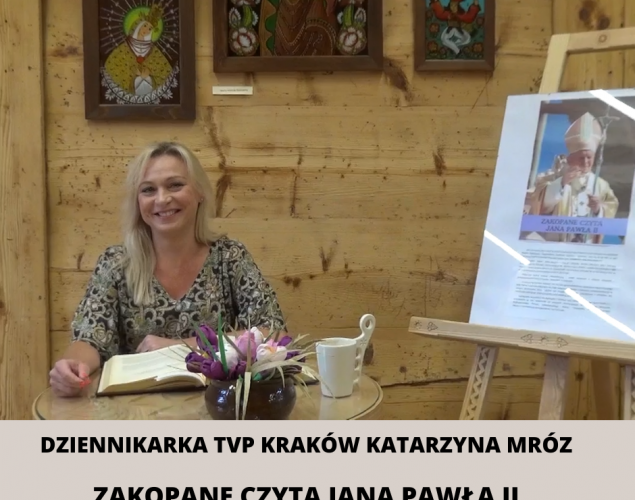 Dziennikarka TVP Kraków Katarzyna Mróz