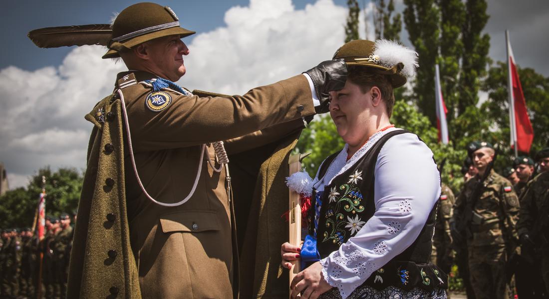 Anna Łapsa wyróżniona tytułem „Honorowego Podhalańczyka”