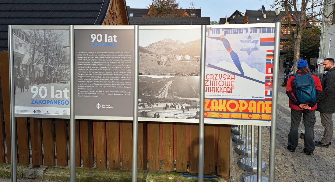 90 lat Miasta Zakopane - lata 60 - wystawa plenerowa