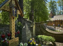 Friedhof auf Pęskowy Brzyzek