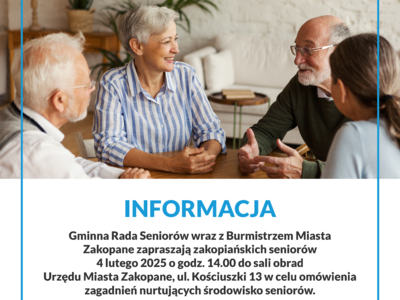 Obraz przedstawiający: Spotkanie zakopiańskich seniorów