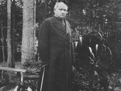Obraz przedstawiający: Ks. Józef Stolarczyk – pierwszy proboszcz Zakopanego