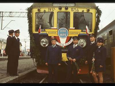 Obraz przedstawiający: 50 lat elektryfikacji „Zakopianki” – pociąg retro przyjedzie do Zakopanego