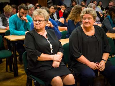 Obraz przedstawiający: Pożegnanie urzędników