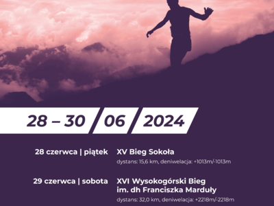 Obraz przedstawiający: XIII Zakopiański Weekend Biegowy z Sokołem