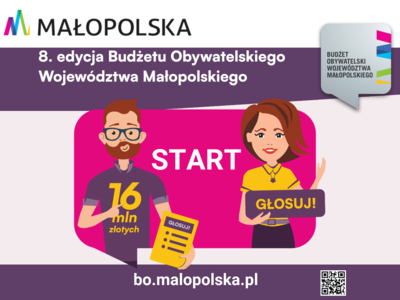 Obraz przedstawiający: BO Małopolska 16 mln zł na realizację zadań – wybierz...