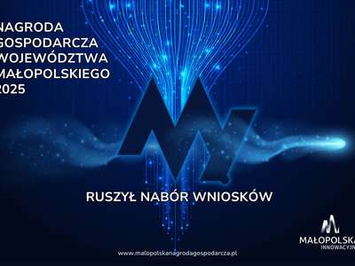 Obraz przedstawiający: Nabór wniosków do XVI Nagrody Gospodarczej Województwa Małopolskiego 2025