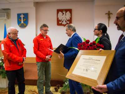 Obraz przedstawiający: Uroczysta Sesja Rady Miasta