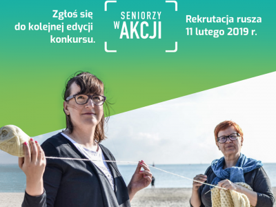 Obraz przedstawiający: Rusza 12. edycja programu Seniorzy w akcji