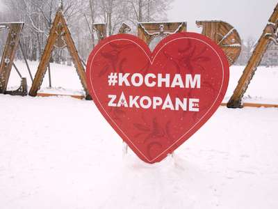 Obraz przedstawiający: #KochamZakopane