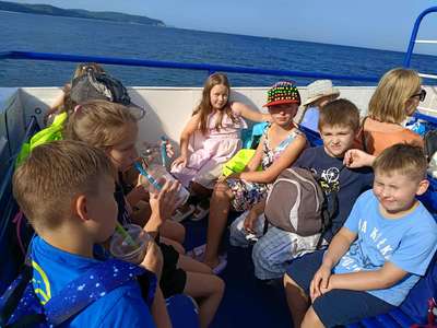 Obraz przedstawiający: Młodzież z SP 7 odwiedziła Sopot