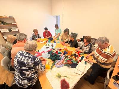 Obraz przedstawiający: Wiosna w Klubie Senior+