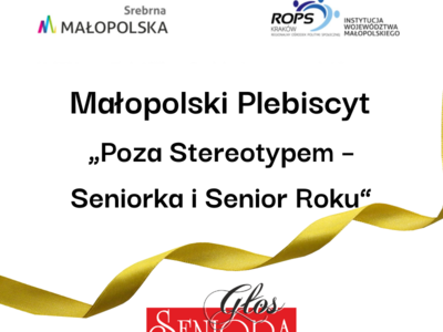 Obraz przedstawiający: Przedłużony termin naboru zgłoszeń do Plebiscytu „Poza Stereotypem - Seniorka...