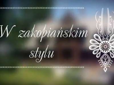 Obraz przedstawiający: W zakopiańskim stylu