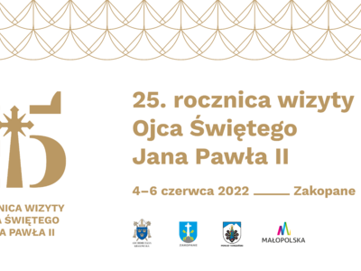 Obraz przedstawiający: Obchody 25. rocznicy wizyty Ojca Świętego Jana Pawła II w...