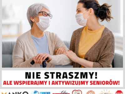 Obraz przedstawiający: Nie straszmy, ale wspierajmy seniorów