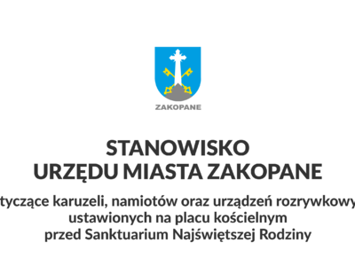 Obraz przedstawiający: Stanowisko Urzędu Miasta Zakopane
