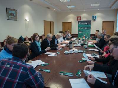 Obraz przedstawiający: Pierwsze spotkanie Komitetu Rewitalizacji