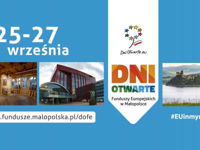 Obraz przedstawiający: Dni Otwarte Funduszy Europejskich – zapraszamy