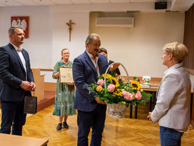 Obraz przedstawiający: Pożegnanie Zofii Kiełpińskiej