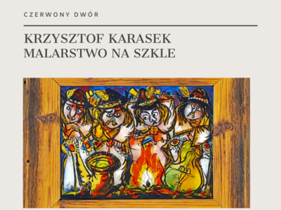 Obraz przedstawiający: Krzysztof Karasek - malarstwo na szkle