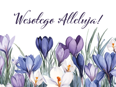 Obraz przedstawiający: Wesołego Alleluja!