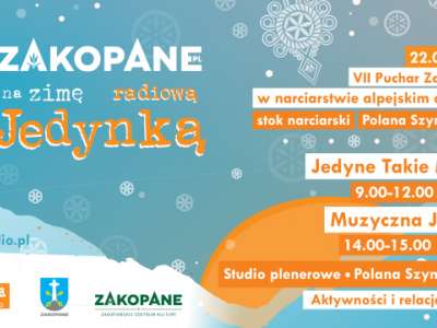 Obraz przedstawiający: Audycje Radiowej Jedynki na Finale Pucharu Zakopanego w narciarstwie alpejskim