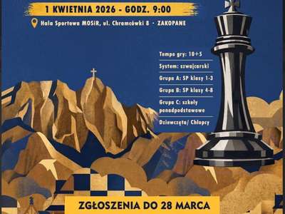 Obraz przedstawiający: I Mistrzostwa Szkół Zakopanego w Szachach