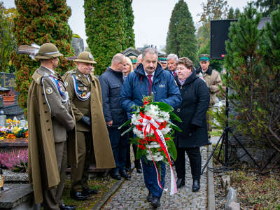 Obraz przedstawiający: 36. rocznica śmierci gen. Boruty-Spiechowicza