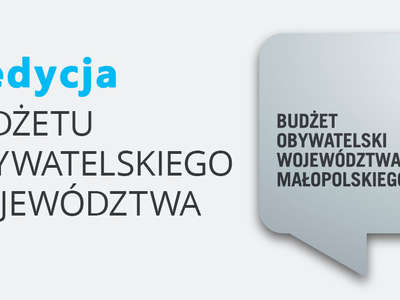 Obraz przedstawiający: 6. edycja Budżetu Obywatelskiego Województwa Małopolskiego