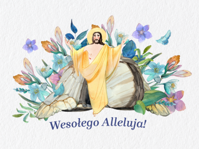Obraz przedstawiający: Wielkanocne życzenia