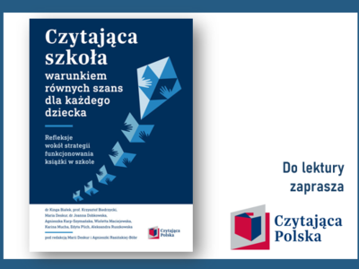 Obraz przedstawiający: Czytająca szkoła od Czytającej Polski
