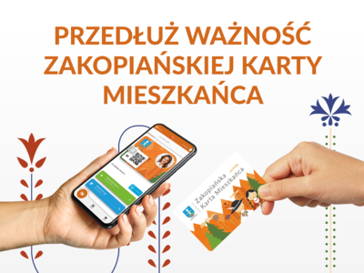 Obraz przedstawiający: Przedłuż ważność Zakopiańskiej Karty Mieszkańca!
