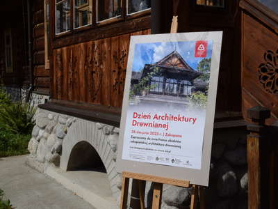 Obraz przedstawiający: Dzień Architektury Drewnianej w Zakopanem