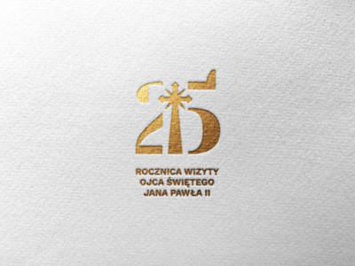 Obraz przedstawiający: 25. rocznica wizyty Świętego Jana Pawła II