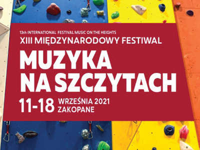 Obraz przedstawiający: XIII Międzynarodowy Festiwal „Muzyka na Szczytach