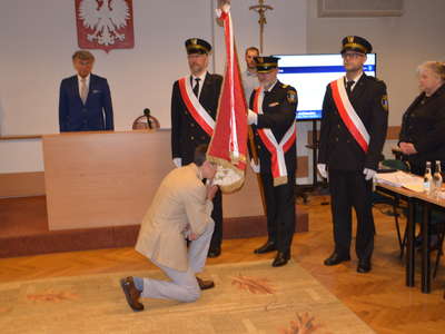 Obraz przedstawiający: Ślubowanie radnego Rady Miasta Zakopane