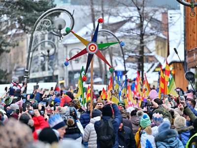 Obraz przedstawiający: Orszak Trzech Króli w Zakopanem