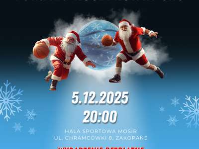 Obraz przedstawiający: Mikołajkowy Turniej Koszykówki 3x3