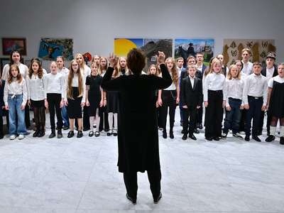 Obraz przedstawiający: Uroczysty koncert z okazji Święta Niepodległości