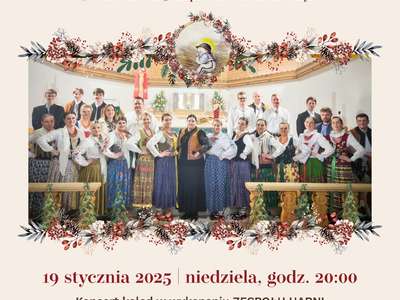 Obraz przedstawiający: Koncert kolęd w wykonaniu Zespołu Harni