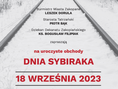 Obraz przedstawiający: Dzień Sybiraka