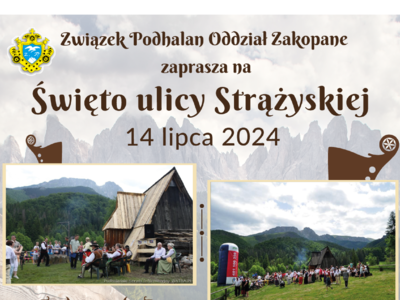 Obraz przedstawiający: Święto ulicy Strążyskiej