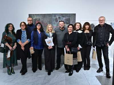 Obraz przedstawiający: ​Wernisaż wystawy „Góry – Morze – Morze – Góry”​