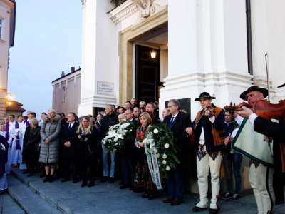 Obraz przedstawiający: Pożegnanie ks. Jacka Pietruszki