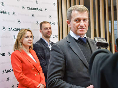 Obraz przedstawiający: Spotkanie z Wiceministrem Sportu i Turystyki Ireneuszem Rasiem o planach...