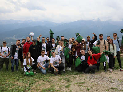Obraz przedstawiający: Finał akcji Czyste Tatry ekoMałopolska 2023
