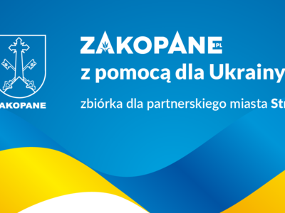 Obraz przedstawiający: Zakopane z pomocą dla Ukrainy