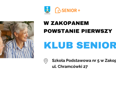 Obraz przedstawiający: W Zakopanem powstanie pierwszy Klub Seniora!